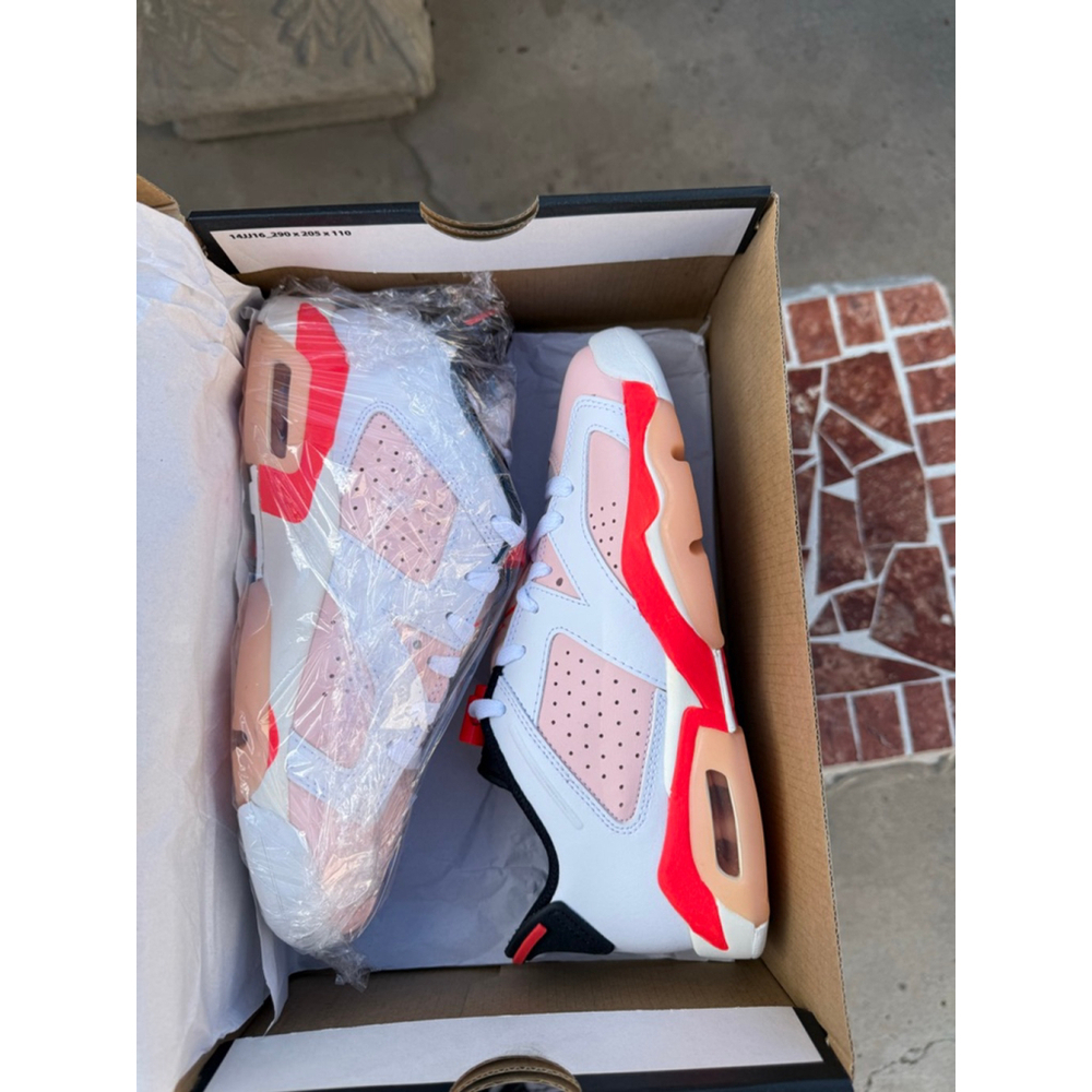 Jordan 6 Retro Low atmosphere 768878 102 5y or 6.5w ladies - Picture 5 of 6